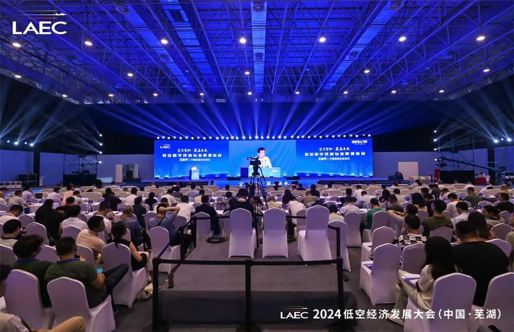 中國信息協會會長王金平出席2024低空經濟發展大會